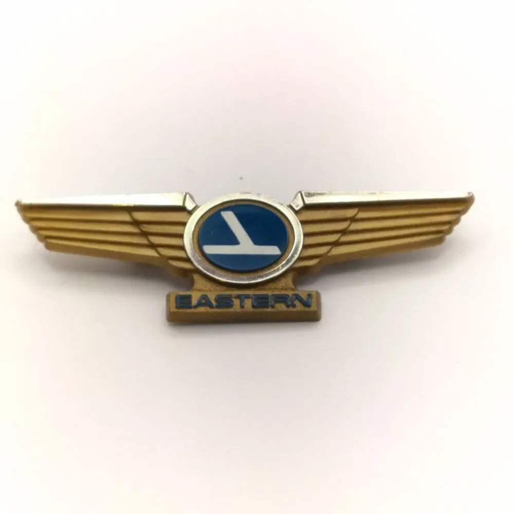 Eastern Airlines Wings Vintage pin Plastic Air Travel Souvenir